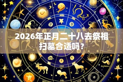 2026年正月二十八去祭祖扫墓合适吗？
