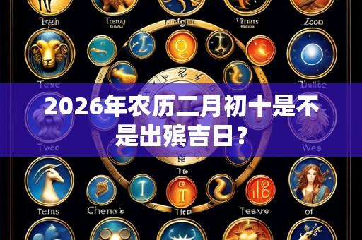 2026年农历二月初十是不是出殡吉日?