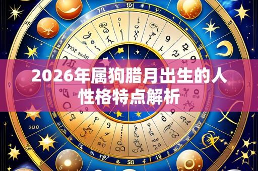 2026年属狗腊月出生的人性格特点解析