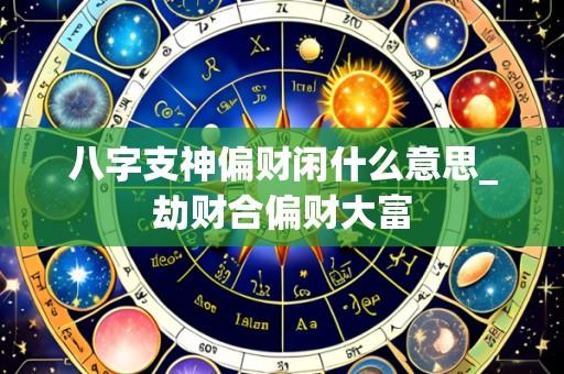 八字支神偏财闲什么意思_劫财合偏财大富