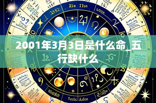 2001年3月3日是什么命_五行缺什么