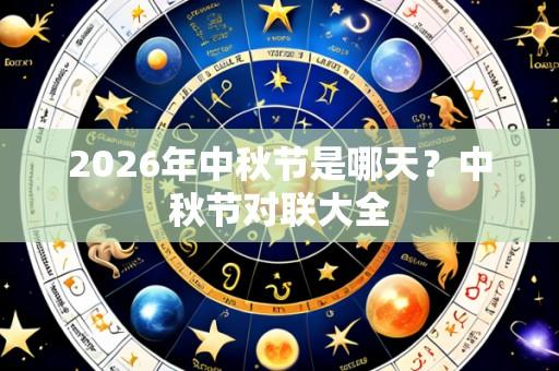 2026年中秋节是哪天？中秋节对联大全