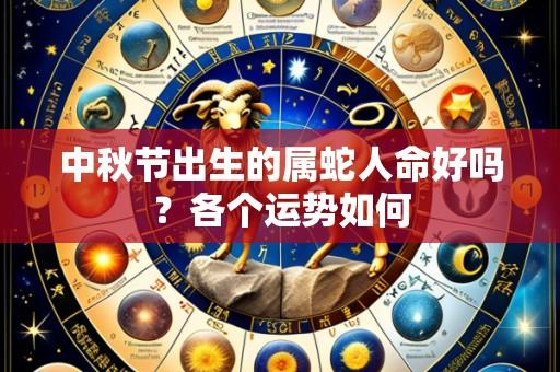中秋节出生的属蛇人命好吗?各个运势如何