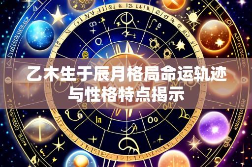 乙木生于辰月格局命运轨迹与性格特点揭示