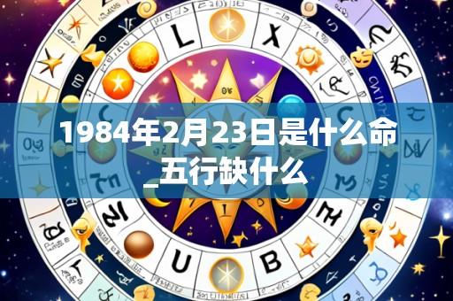 1984年2月23日是什么命_五行缺什么