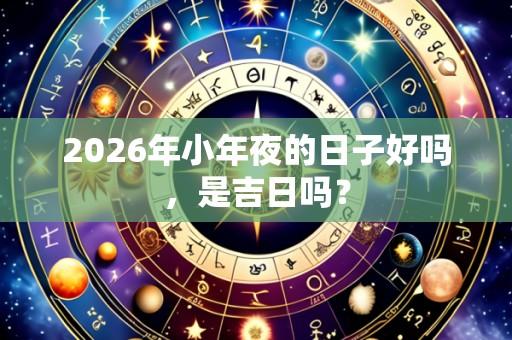 2026年小年夜的日子好吗,是吉日吗?