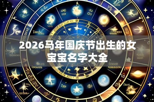 2026马年国庆节出生的女宝宝名字大全