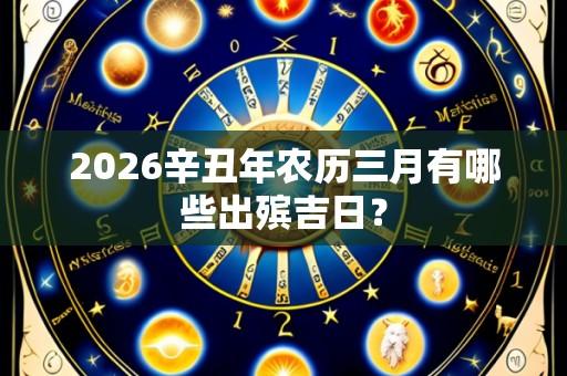 2026辛丑年农历三月有哪些出殡吉日？