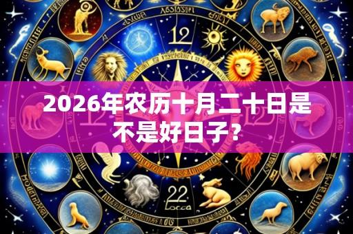 2026年农历十月二十日是不是好日子?