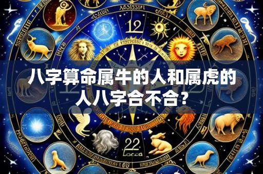 八字算命属牛的人和属虎的人八字合不合?