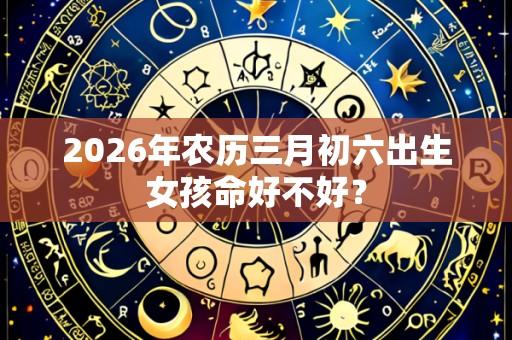 2026年农历三月初六出生女孩命好不好？