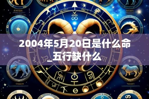 2004年5月20日是什么命_五行缺什么
