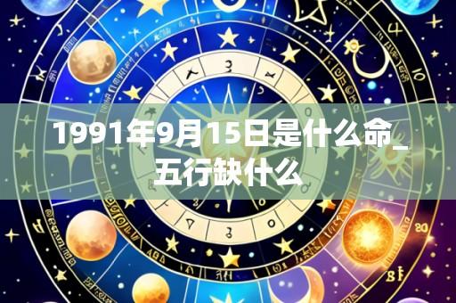 1991年9月15日是什么命_五行缺什么