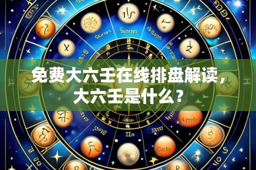 免费大六壬在线排盘解读，大六壬是什么？