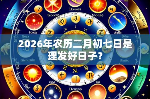 2026年农历二月初七日是理发好日子？