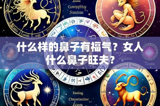 什么样的鼻子有福气？女人什么鼻子旺夫？