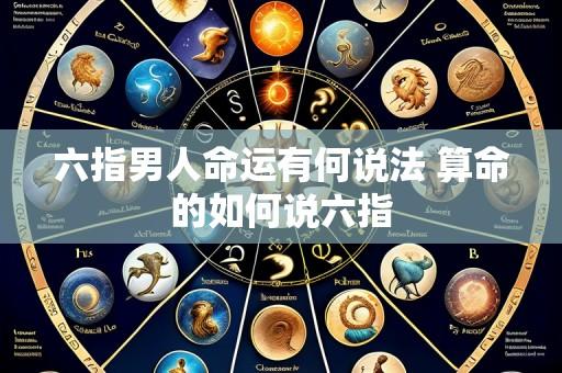 六指男人命运有何说法 算命的如何说六指