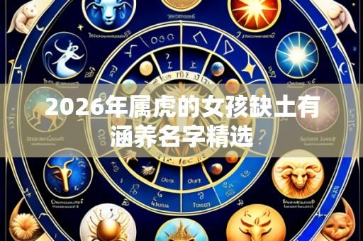 2026年属虎的女孩缺土有涵养名字精选