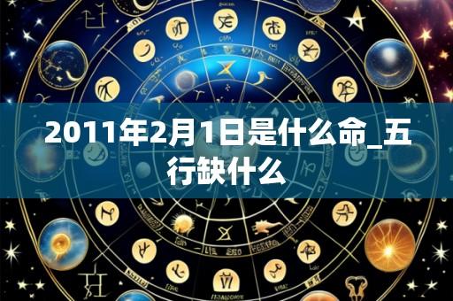 2011年2月1日是什么命_五行缺什么