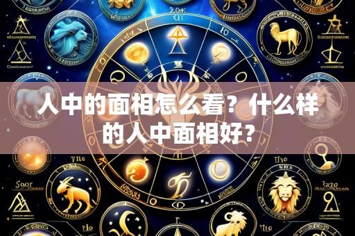 人中的面相怎么看?什么样的人中面相好?