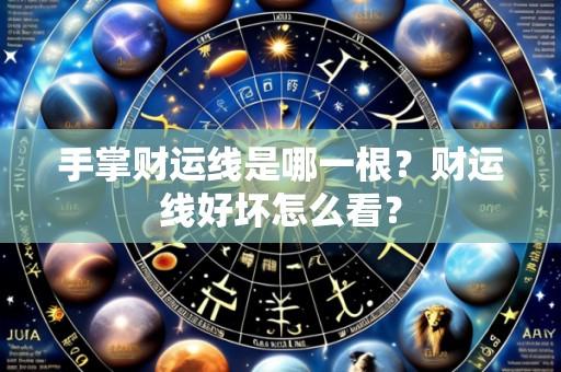 手掌财运线是哪一根？财运线好坏怎么看？