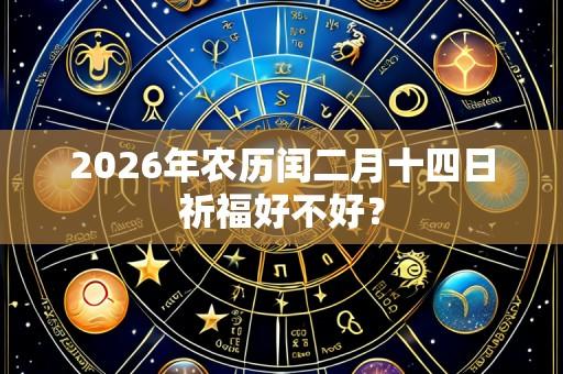 2026年农历闰二月十四日祈福好不好?
