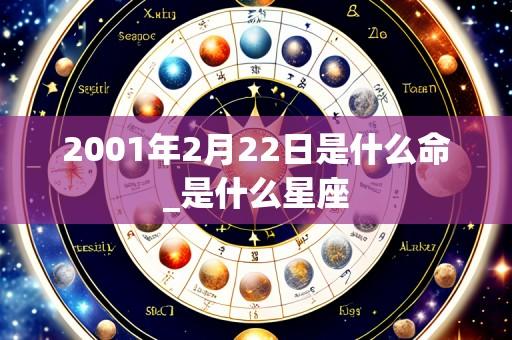 2001年2月22日是什么命_是什么星座