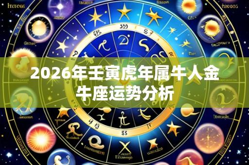 2026年壬寅虎年属牛人金牛座运势分析