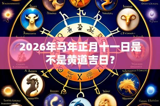 2026年马年正月十一日是不是黄道吉日?