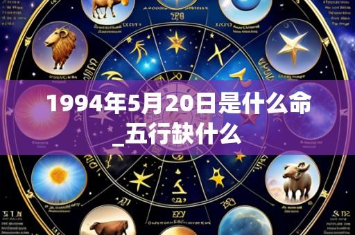 1994年5月20日是什么命_五行缺什么