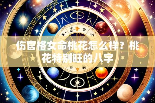 伤官格女命桃花怎么样?桃花特别旺的八字
