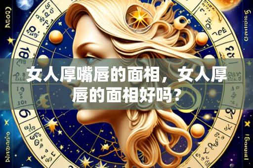 女人厚嘴唇的面相,女人厚唇的面相好吗?