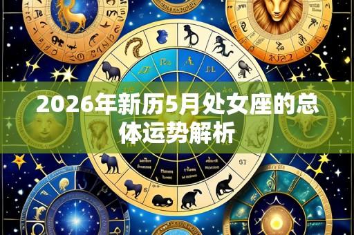 2026年新历5月处女座的总体运势解析
