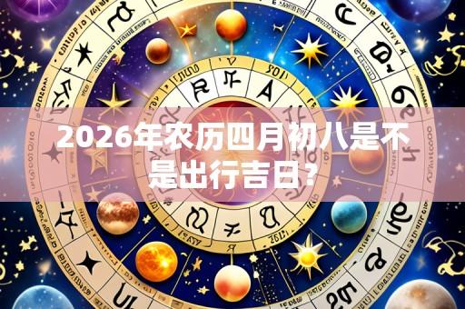 2026年农历四月初八是不是出行吉日？