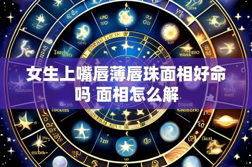 女生上嘴唇薄唇珠面相好命吗 面相怎么解