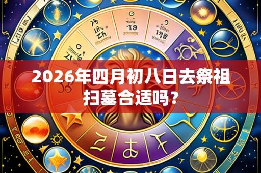 2026年四月初八日去祭祖扫墓合适吗?