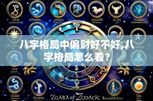 八字格局中偏财好不好,八字格局怎么看？