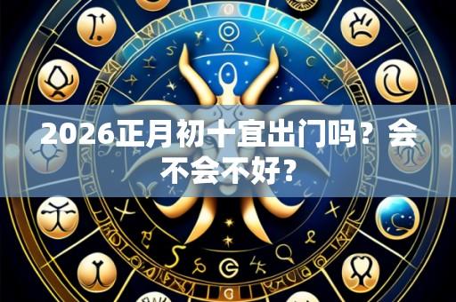 2026正月初十宜出门吗？会不会不好？