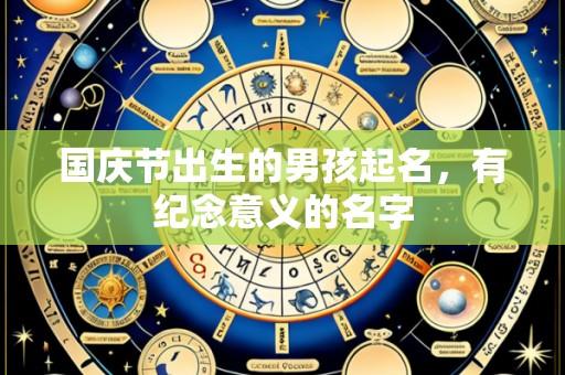国庆节出生的男孩起名,有纪念意义的名字