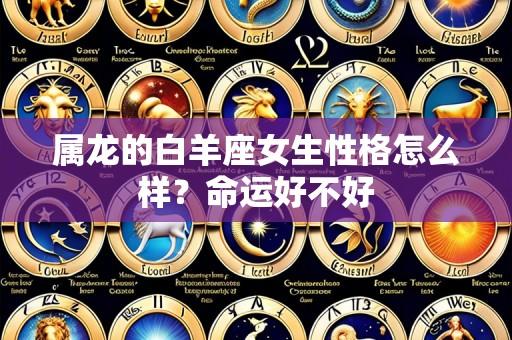 属龙的白羊座女生性格怎么样？命运好不好