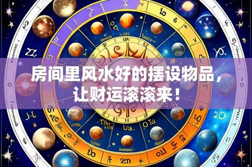 房间里风水好的摆设物品,让财运滚滚来!
