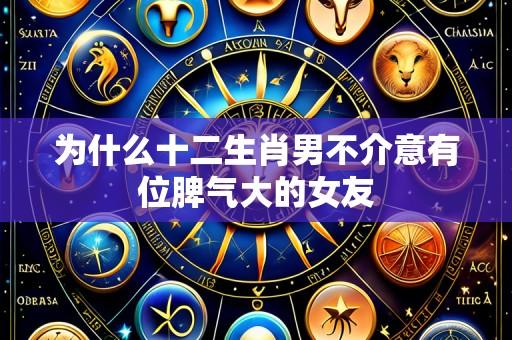 为什么十二生肖男不介意有位脾气大的女友