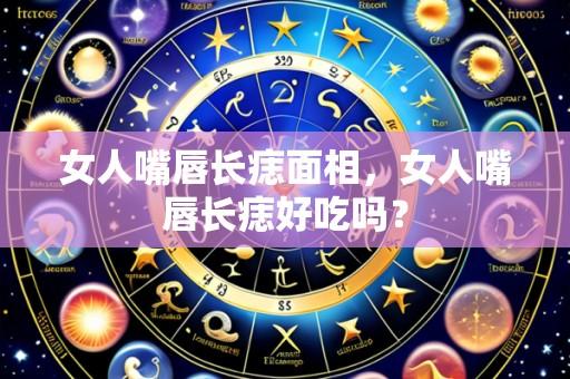 女人嘴唇长痣面相,女人嘴唇长痣好吃吗?