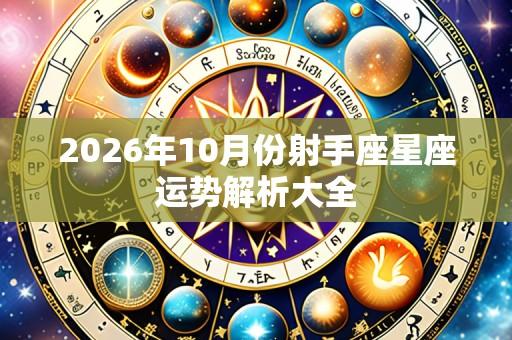 2026年10月份射手座星座运势解析大全