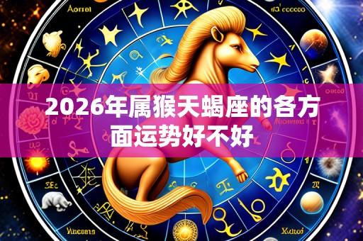 2026年属猴天蝎座的各方面运势好不好