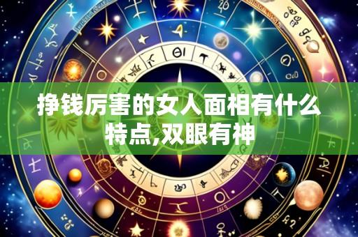 挣钱厉害的女人面相有什么特点,双眼有神