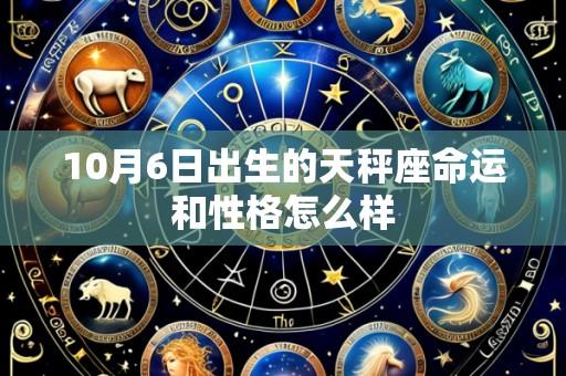 10月6日出生的天秤座命运和性格怎么样