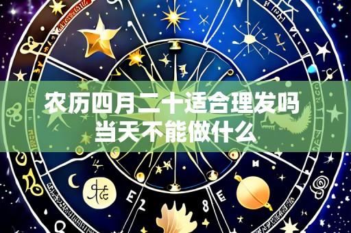 农历四月二十适合理发吗 当天不能做什么