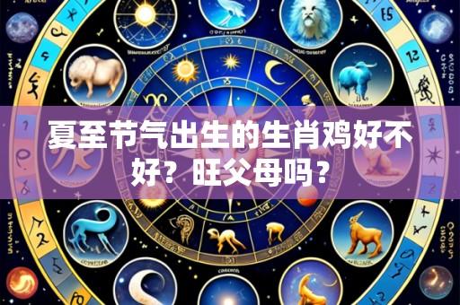 夏至节气出生的生肖鸡好不好？旺父母吗？