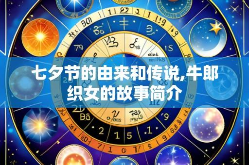 七夕节的由来和传说,牛郎织女的故事简介